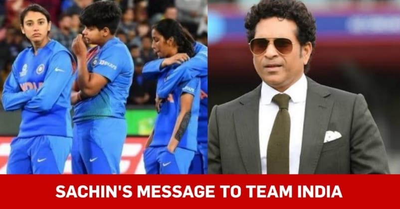 Sachin Tendulkar Has A Brilliant Message For Women In Blue After They Lost ICC T20 WC Final RVCJ Media