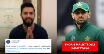 Shoaib Malik Pulls Imad Wasim’s Leg With A Funny Tweet After The Latter Posted His Squats Video RVCJ Media
