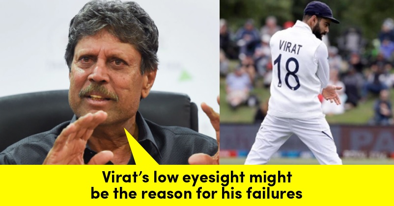 Kapil Dev Held Kohli’s Weak Eyesight & Reflexes Responsible For The Skipper’s Failure In IndVsNZ RVCJ Media