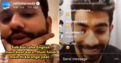 Fans Ask Rohit & Bumrah To Talk In English During Live Chat Session. Rohit’s Reply Is Heart-Winning RVCJ Media