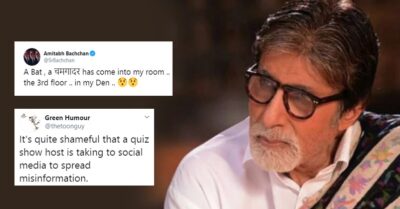Amitabh Bachchan Slammed On Twitter For His So-Called Funny Tweet On Bat Entering His House RVCJ Media