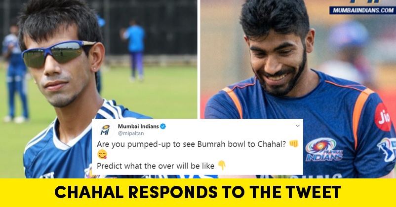 Chahal Has A Hilarious Response Over Jasprit Bumrah’s Desire Of Bowling Him RVCJ Media