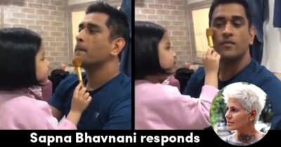Dhoni’s Daughter Ziva Turns Makeup Artist For Dhoni, Sapna Bhavnani Has A Beautiful Reaction RVCJ Media