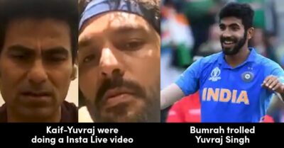 Bumrah Trolls Yuvraj With A Hilarious Comment As Yuvi Was Having Live Chat Session With Kaif RVCJ Media