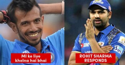 Chahal Expresses Desire To Play In Mumbai Indians, Rohit Sharma Gives A Hilarious Reply RVCJ Media