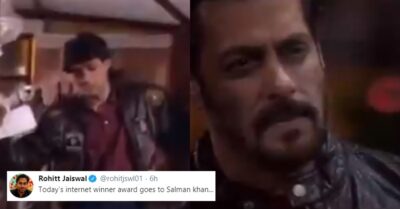 Salman Khan Recreated Classic Kiss Scene From Maine Pyaar Kiya With A Hilarious Twist RVCJ Media