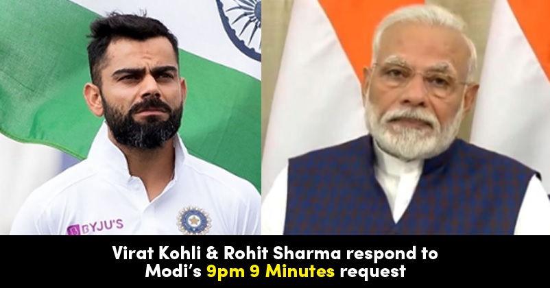 Kohli & Rohit Urge Indians To Support PM Modi & Show Solidarity Tonight In Powerful Tweets RVCJ Media
