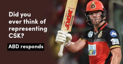 AB De Villiers Responds To The Fan Who Asks Him About Representing Dhoni’s CSK RVCJ Media