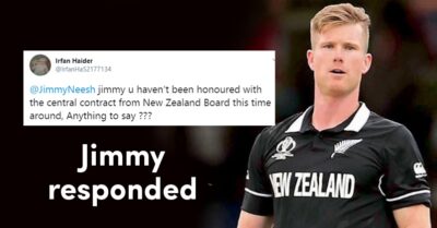 Jimmy Neesham Has A Great Reply To Fan On Not Being Honoured With Central Contract From NZ Board RVCJ Media