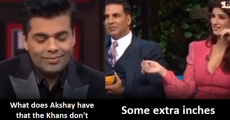 This Old Video Of Akshay Kumar & Twinkle Khanna From Koffee With Karan Will Make You Go ROFL RVCJ Media