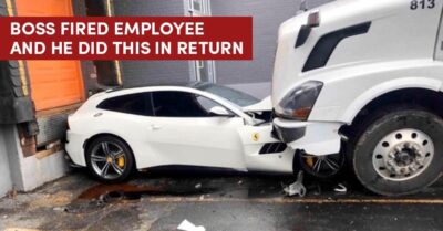 Boss Fired Employee & The Latter Took His Revenge By Crashing Truck Into Boss’ Ferrari RVCJ Media