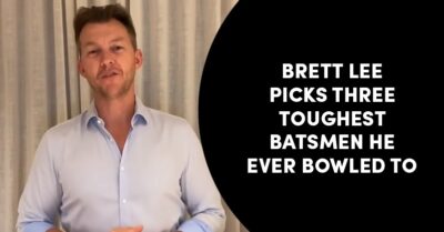 Brett Lee Names Three Toughest Batsmen He Ever Bowled To & One Of Them Is Indian Legend RVCJ Media