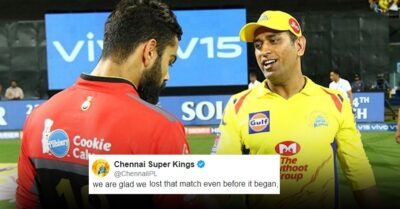 CSK Satirically Trolls RCB Over Opening Of Liquor Shops In Bengaluru With A Hilarious Tweet RVCJ Media