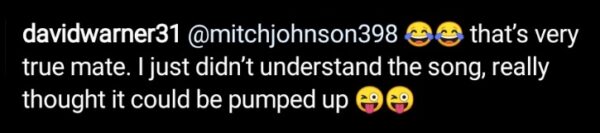 Mitchell Johnson Has A Hilarious Reaction To David Warner’s Latest TikTok Video RVCJ Media