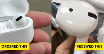 Dubai Shopper Got Fake Apple AirPods Of Huge Size Bigger Than Her Head From Amazon RVCJ Media