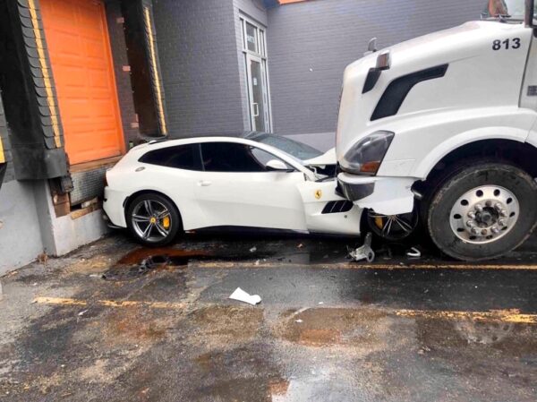 Boss Fired Employee & The Latter Took His Revenge By Crashing Truck Into Boss’ Ferrari - RVCJ Media