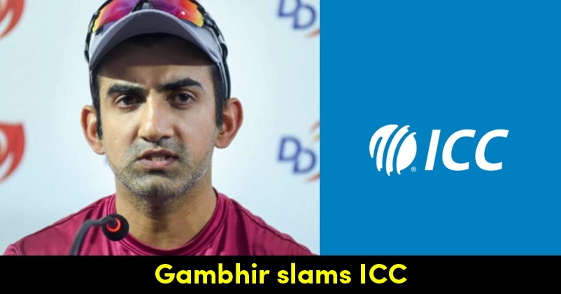 Gautam Gambhir Hits Out At ICC For Giving 3rd Rank To India & 1st To Australia In Test Rankings RVCJ Media