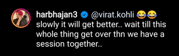 Virat Kohli Trolls Harbhajan Singh Over His Workout Video, This Is How Bhajji Responds RVCJ Media