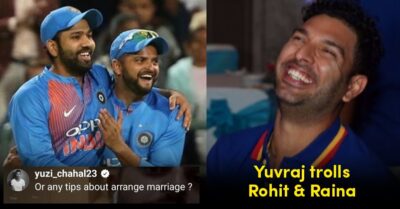 Yuvraj Trolls Rohit Sharma & Suresh Raina When Chahal Asks Them Tips On Arranged Marriage RVCJ Media