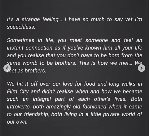Sushant’s BFF Mahesh Shetty Pays An Emotional Tribute To The Actor & It Will Make You Cry - RVCJ Media