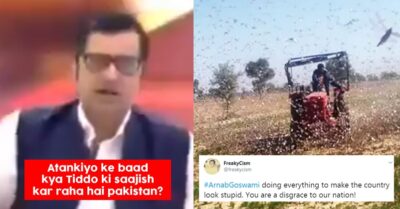 Arnab Goswami Says Pakistan Is Behind Locust Swarms In India, Gets Badly Trolled On Twitter RVCJ Media