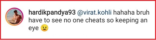Virat Kohli Has A Hilarious Comment On Hardik Pandya’s Latest Instagram Post. Even Hardik Replied RVCJ Media