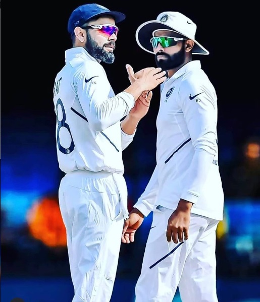 Virat Kohli Trolls Ravindra Jadeja Over DRS On The Latter’s Instagram Post - RVCJ Media