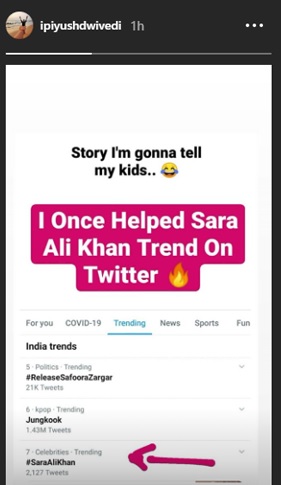 Meet The Artist Whose Artwork Went Viral & Because Of Whom Sara Ali Khan Trended On Twitter Last Night - RVCJ Media