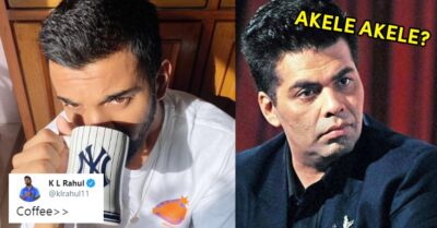 Twitter Roasts KL Rahul After He Posts A Pic Drinking Coffee, Reminds Him Of Koffee With Karan RVCJ Media