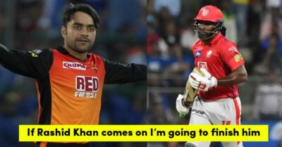 KL Rahul Recalled When Chris Gayle Said He Would Smash Rashid Khan Because Of This Reason RVCJ Media