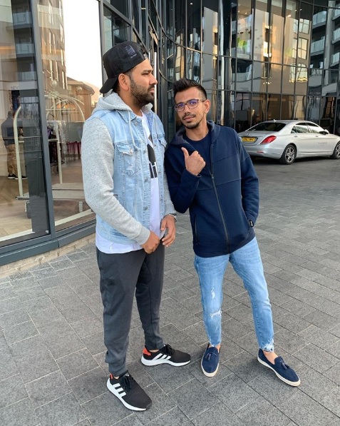 Chahal Shares A Pic With Rohit Sharma But It’s His Caption That Makes Ritika Sajdeh Go Aww RVCJ Media