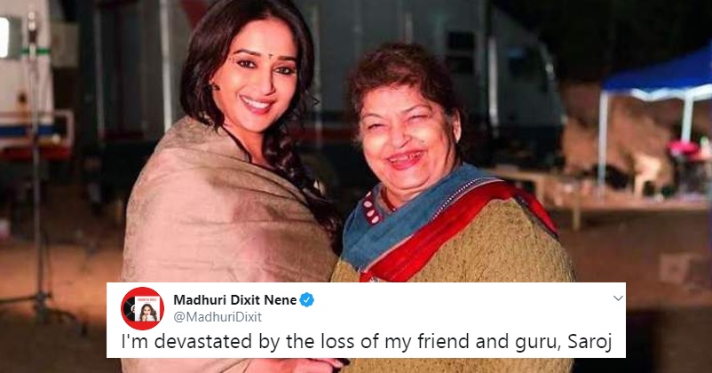 From Amitabh To Madhuri Dixit, This Is How Celebrities Paid Tribute To Legendary Saroj Khan RVCJ Media
