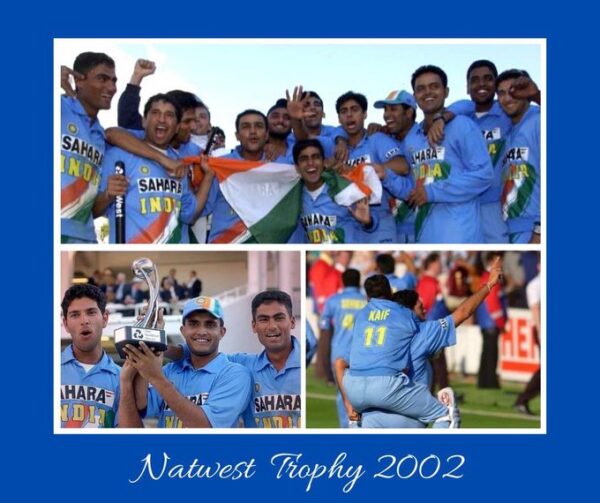 Yuvraj Singh Shares A Collage Of 2002 NatWest Series & Tags Nasser Hussain, The Latter Responds RVCJ Media