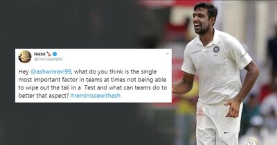 “No One Is A Walking Wicket,” R Ashwin Responds To Fan Who Asks How To Get Tail Out RVCJ Media