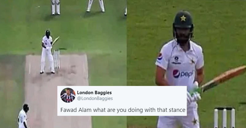 Twitter Hilariously Trolls Fawad Alam For Getting Lbw Out On His Open Batting Stance RVCJ Media