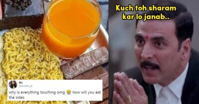 Girl Eats Maggi & Juice Like Dal-Chawal Using Hands Along With Chocolate As Papad. Twitter Goes WTF RVCJ Media