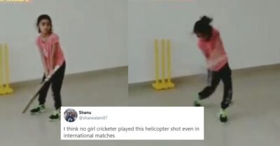 Dhoni’s Helicopter Shot Perfectly Copied By 7 Yr Girl Impresses Sanjay Manjrekar & Aakash Chopra RVCJ Media