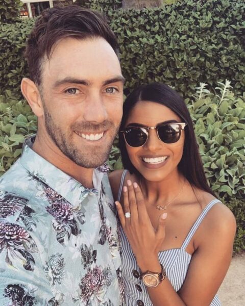 Glenn Maxwell’s Fiancé Vini Raman Shuts Hater With Befitting Reply For Asking Her To Ditch Him - RVCJ Media