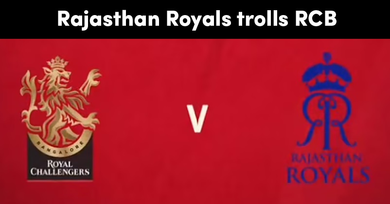 RR Trolls RCB For Using Incorrect Logo Of RR, RCB Gives It Back With A Befitting Reply RVCJ Media