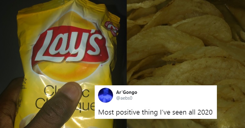 Man Gets Lays Pack Full Of Chips & Not Air, Twitter Says He Should Try Luck In Lottery RVCJ Media