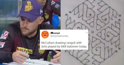 Brendon McCullum Making Notes While KKR Lost Against RCB Sparks Hilarious Meme Fest On Twitter RVCJ Media