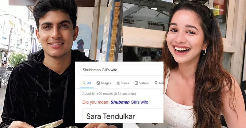 Here Is Why Google Search Is Showing Sara Tendulkar As Shubman Gill's Wife - RVCJ Media