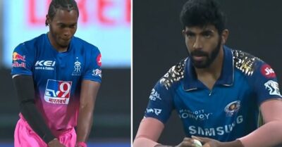 Jofra Archer Imitates Jasprit Bumrah’s Bowling Action Before RRvsMI. See The Viral Video RVCJ Media