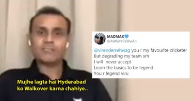 Fans Hit Back At Sehwag For His Walkover Comment On SRH After SRH Scored 201 Against KXIP RVCJ Media