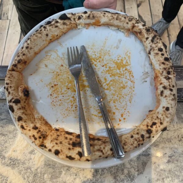 Someone Ate Pizza In Weird Way With Fork & Knife, Twitter Said The Person Should Be Banned Forever - RVCJ Media
