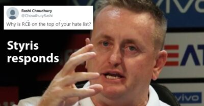 Scott Styris Has A Cool & Funny Reply To Fan Who Asks, “Why Is RCB On Top Of Your Hate List?” RVCJ Media