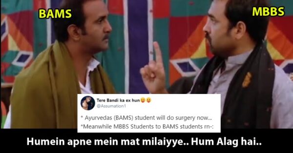 Govt Legalises Ayurvedic Doctors For Surgery, Twitter Shows MBBS Doctors’ Reaction With Memes