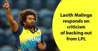 Lasith Malinga Strongly Reacts To Criticism He’s Facing For Not Playing In Lanka Premier League RVCJ Media