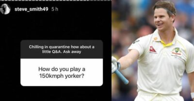 Steve Smith Hilariously Responds To The Fan Who Asks, “How Do You Play A 150 Kmph Yorker?” RVCJ Media