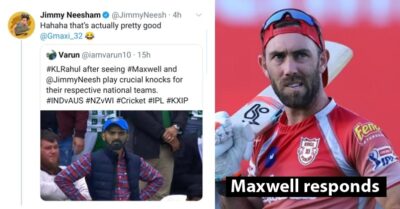Maxwell Reacts To James Neesham’s Meme Of KL Rahul On Their Superb Performances After IPL 2020 RVCJ Media